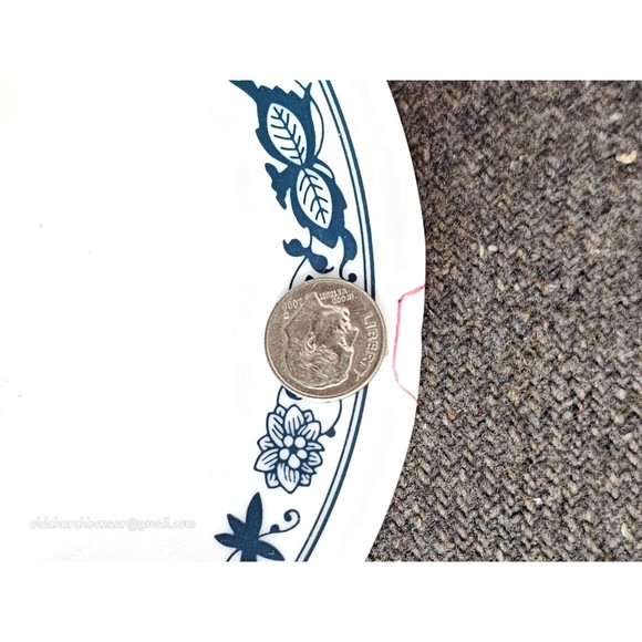 8pcs-Saucers Old Town Blue Onion Corelle 6.25" - Picture 5 of 8